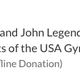 Illustration for article titled Chrissy Teigen and John Legend Donated $200,000 to Times Up in the Name of USA Gymnasts Heroism